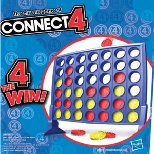 Hasbro Connect 4 Game - Blue Frame with Red & Yellow Discs